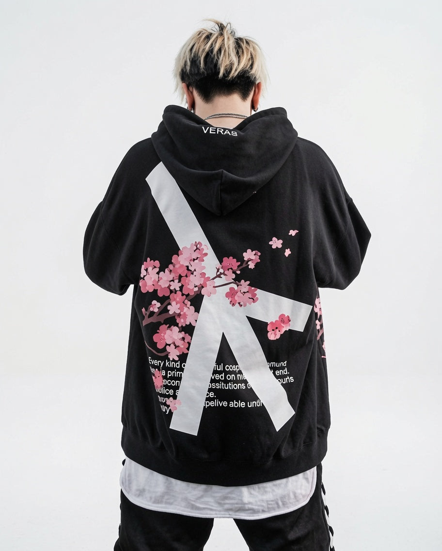 Floral hoodie