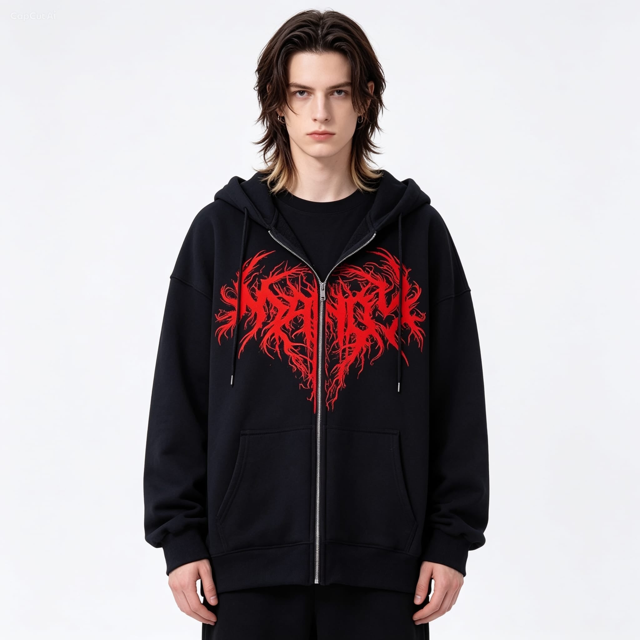 Hoodie Men's Zip Sweater Coat
