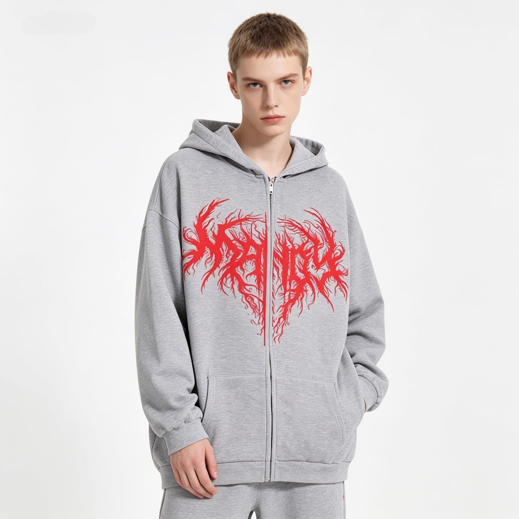 Hoodie Men's Zip Sweater Coat