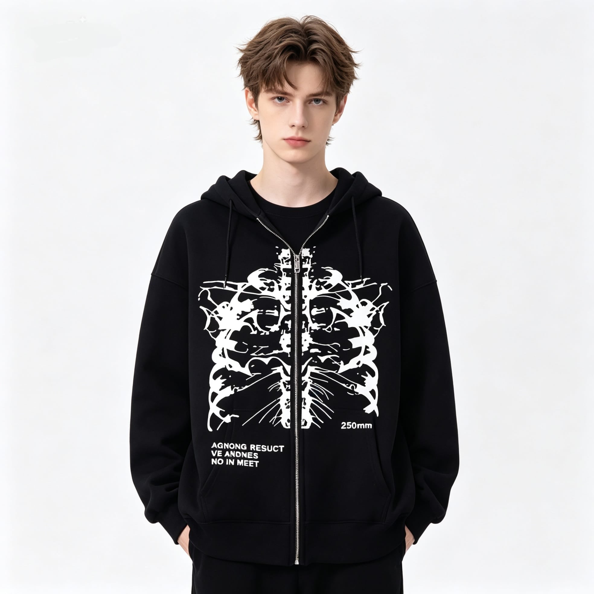 Hoodie Men's Zip Sweater Coat