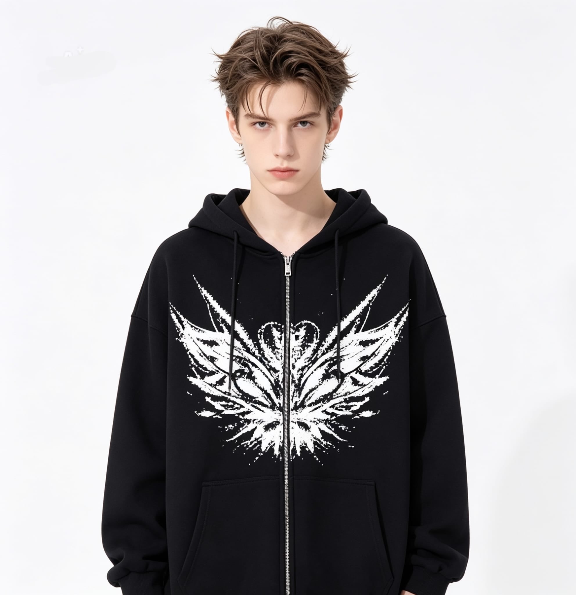 Hoodie Men's Zip Sweater Coat