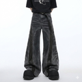 Retro Distressed Loose Jeans