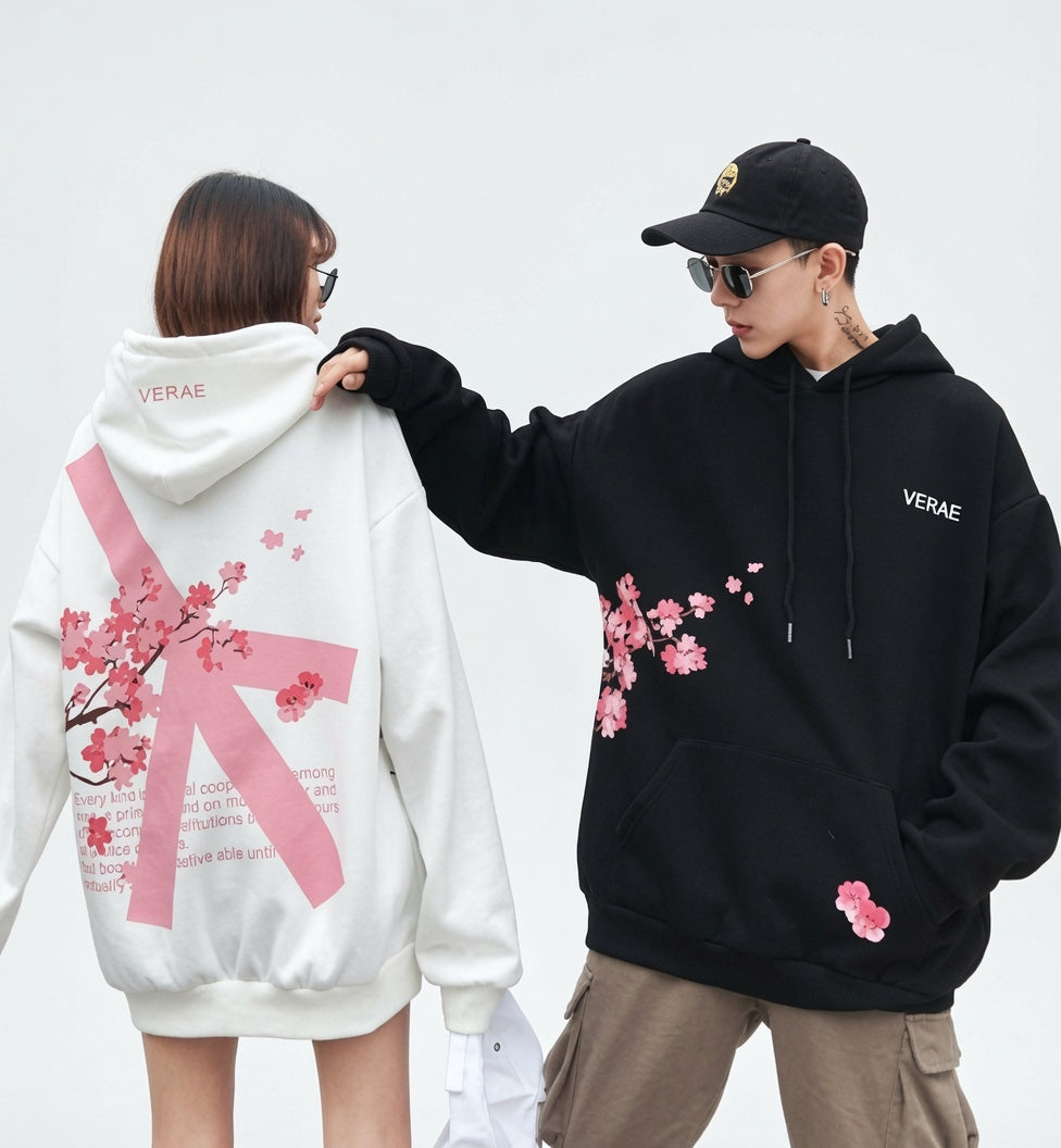 Floral hoodie